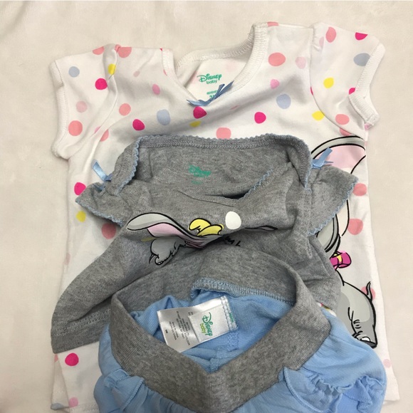 Disney’s Dumbo 3 piece girls outfit size 9 months - Picture 9 of 11